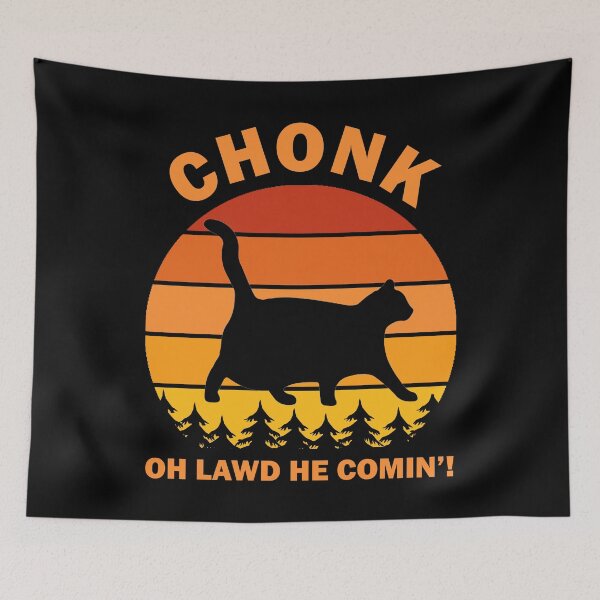 Item preview, Funny Chonk Cat Lover Meme Memes Overweight Fat Chubby Cat Gift designed and sold by Best Arts.