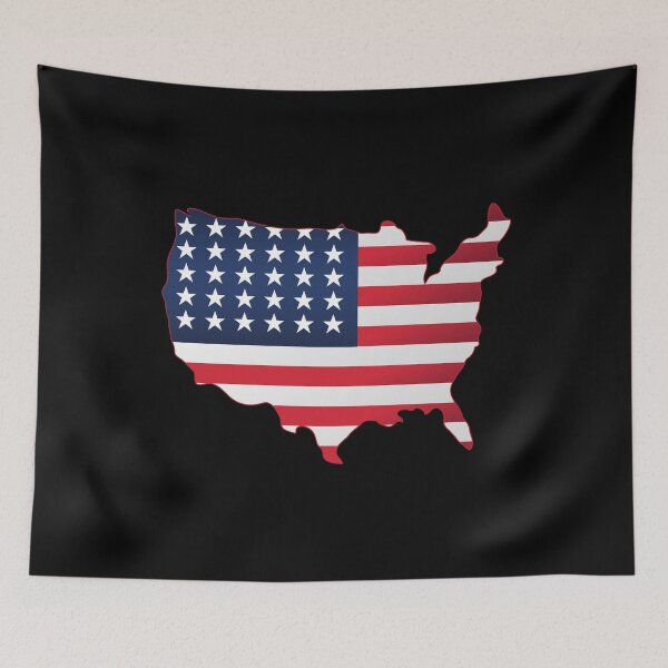 Item preview, USA America National Flag designed and sold by coffeetea2020.