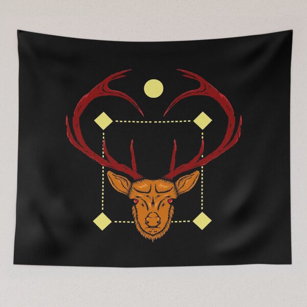 Item preview, Deer Geometry designed and sold by KUWI-Creative.