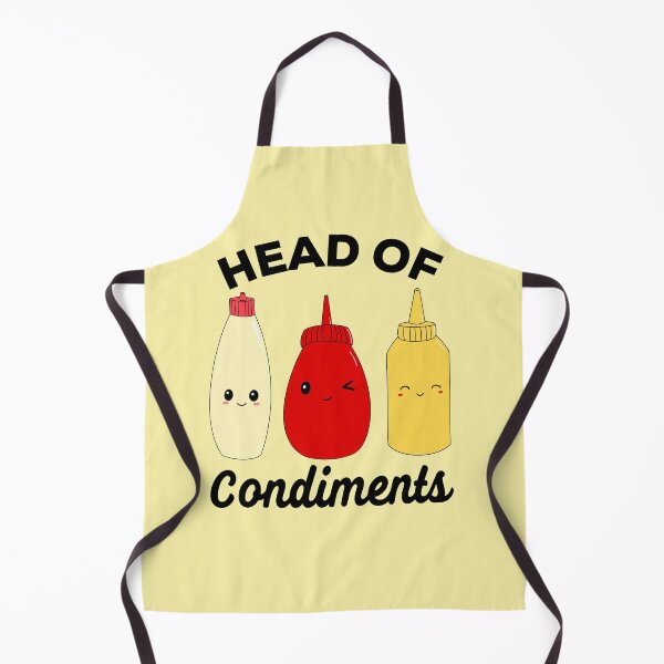 Item preview, Condiments Trio Head of Condiments Mayo, Ketchup, Mustard  designed and sold by champagnemoment.