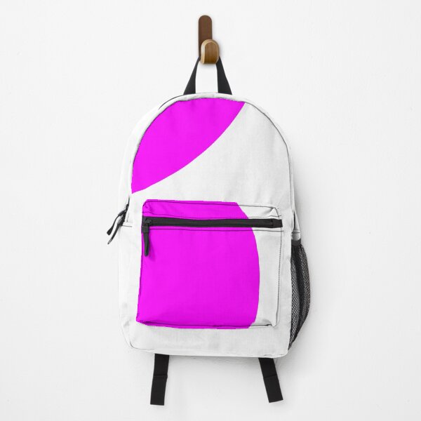 Item preview, Magenta color round sticker labels designed and sold by Roy Store.