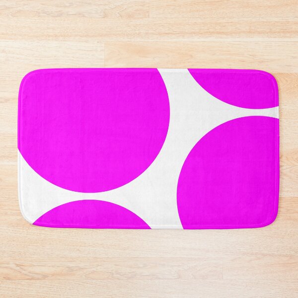 Item preview, Magenta color round sticker labels designed and sold by Roy Store.