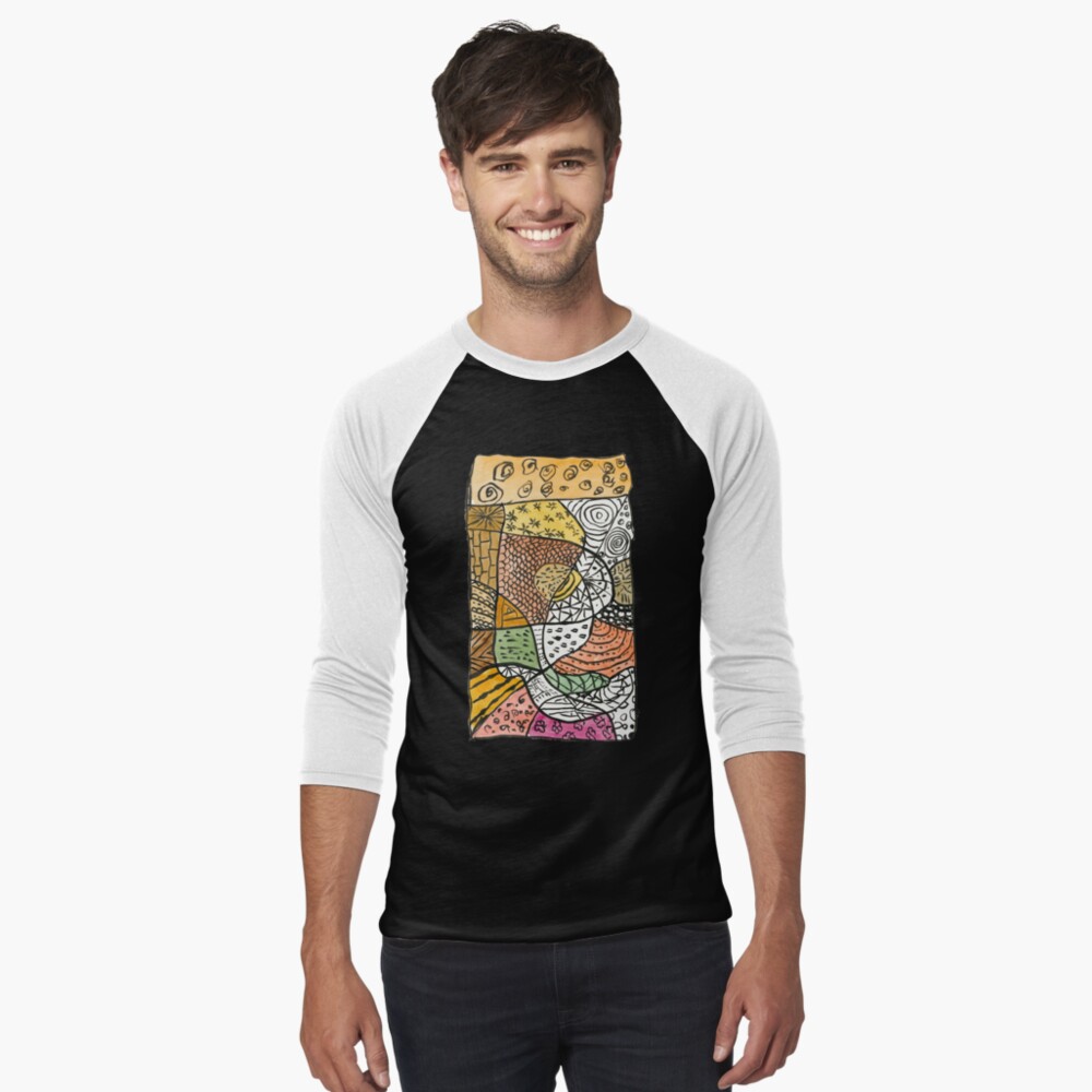 Item preview, Baseball ¾ Sleeve T-Shirt designed and sold by Melindrea.