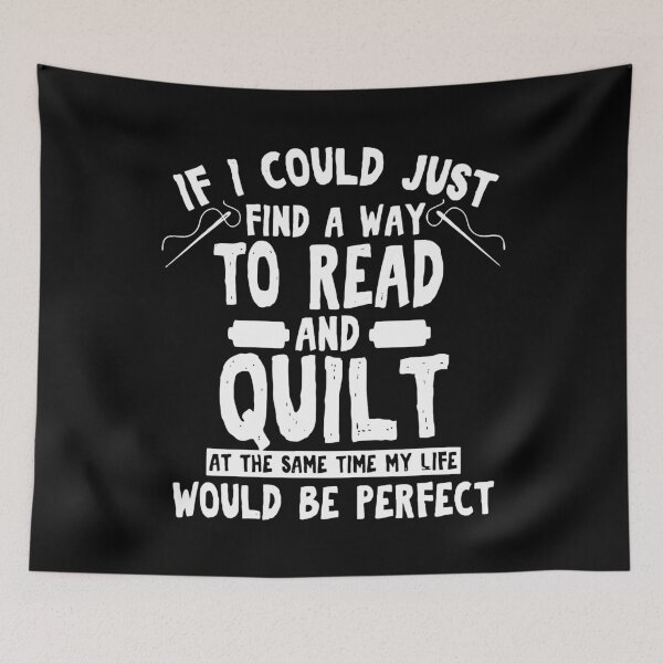 Item preview, Reader and Quilter T-Shirt Book Lover and Quilt designed and sold by Charles Brian.