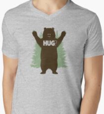 Bear Hug (Reworked) Men's V-Neck T-Shirt