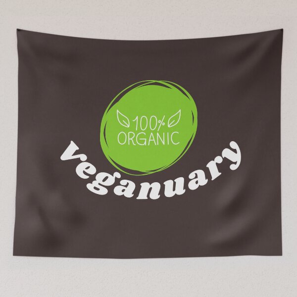 Item preview, Veganuary designed and sold by SunfullyYours.