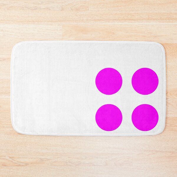 Item preview, Magenta color round sticker labels pack designed and sold by Roy Store.