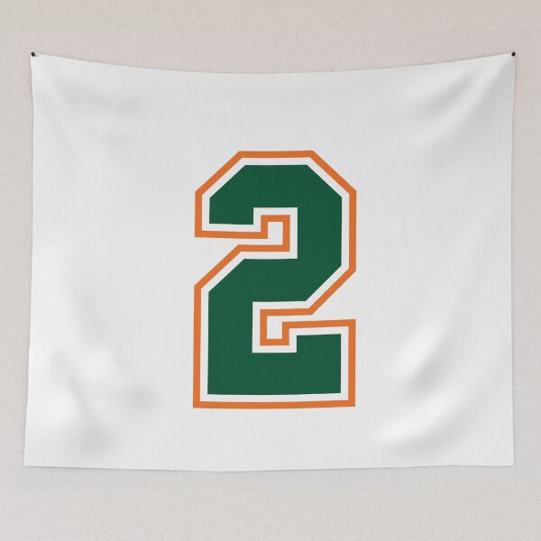 Item preview, 2 Jersey Number Number Two Straight From Miami designed and sold by Urosek.