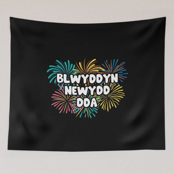 Item preview, Blwyddyn Newydd Dda Welsh New Year Happy New Year Wales designed and sold by juvajay.