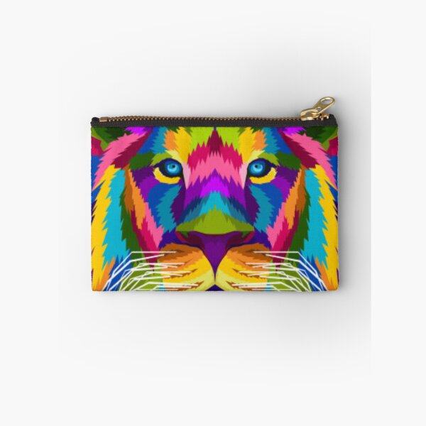 Item preview, Polychromatic lion head designed and sold by Rakos-Merch.