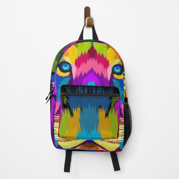 Item preview, Polychromatic lion head designed and sold by Rakos-Merch.