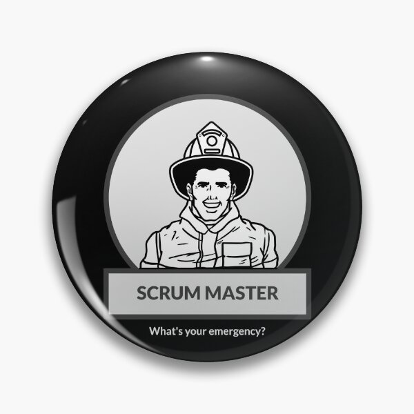 Artikelvorschau, Scrum Master Feuerwehrmann entworfen und verkauft von svanaerschot.
