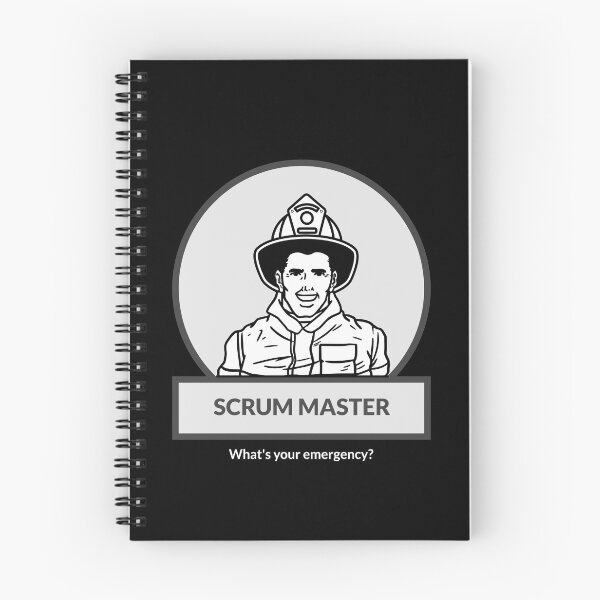 Item preview, Scrum master bombero designed and sold by svanaerschot.