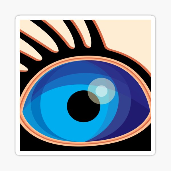 Auge Sticker