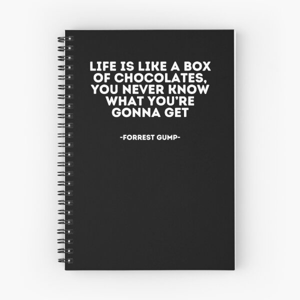 Item preview, Forrest Gump Quote - Life is like a box of chocolates, you never know what you’re gonna get designed and sold by madeyougiggle.