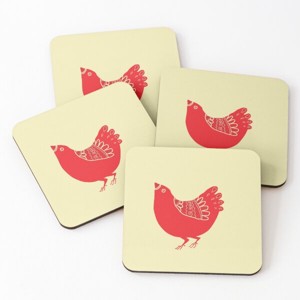 Item preview, oiseau rouge designed and sold by AWAarts.