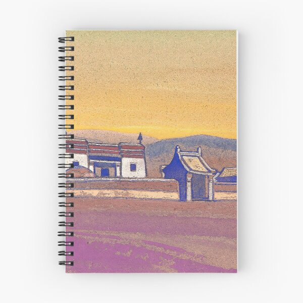 Item preview, Nicholas Roerich - Tsagaan-Kure. Inner Mongolia. designed and sold by HistoryRestored.