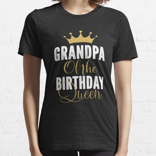 Grandpa's Birthday Squad T-shirt, any age birthday