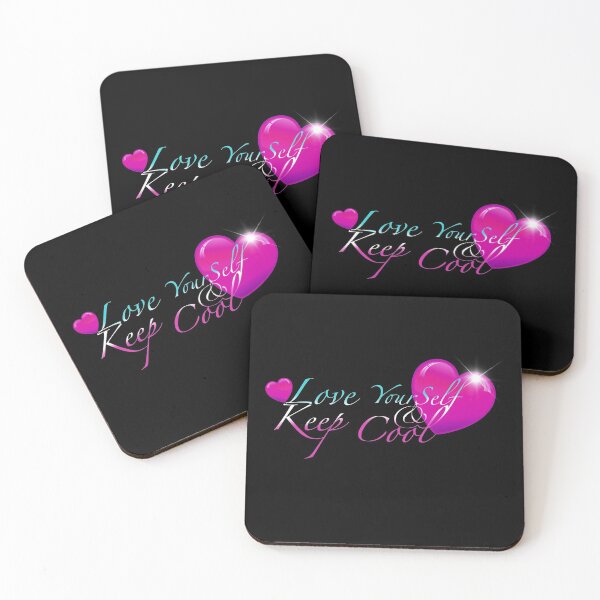 Item preview, Love Yourself and Keep Cool designed and sold by CyrilsDesigns.