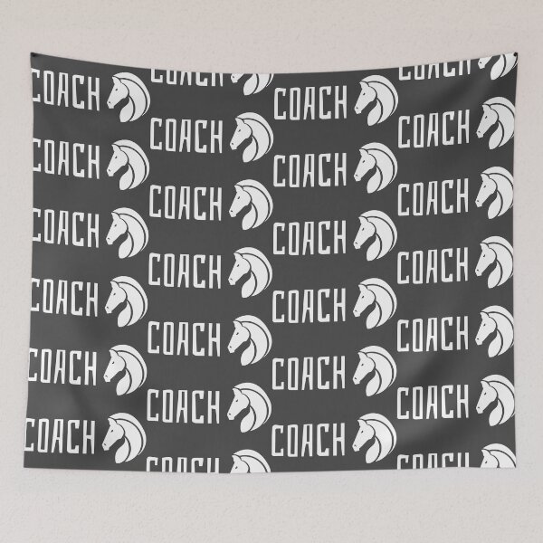 Item preview, coach horse riding equestrian text designed and sold by horseaddicted.