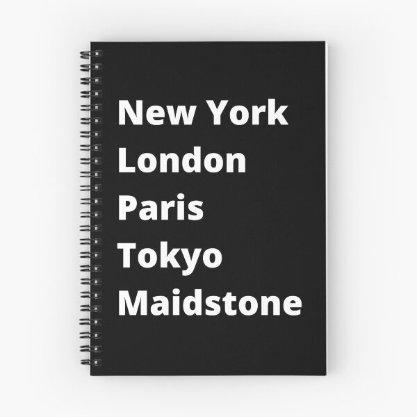 Aperçu de l'œuvre New York Londres Paris Tokyo Maidstone créée et vendue par DesignsbyDan1.