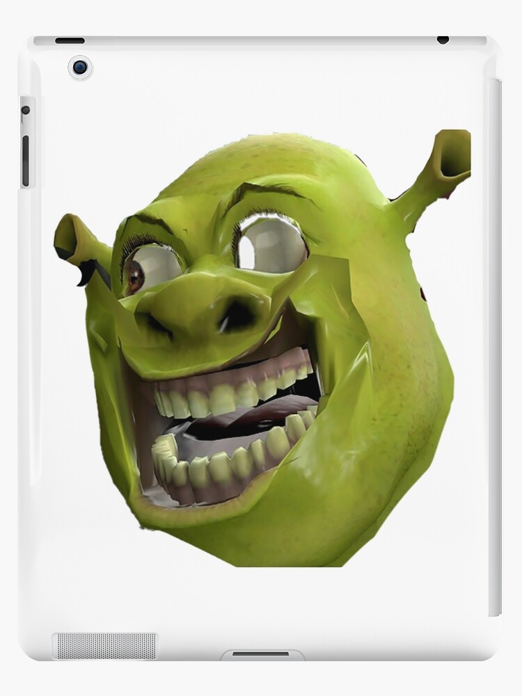 shrek meme funny shrek | iPad Case & Skin