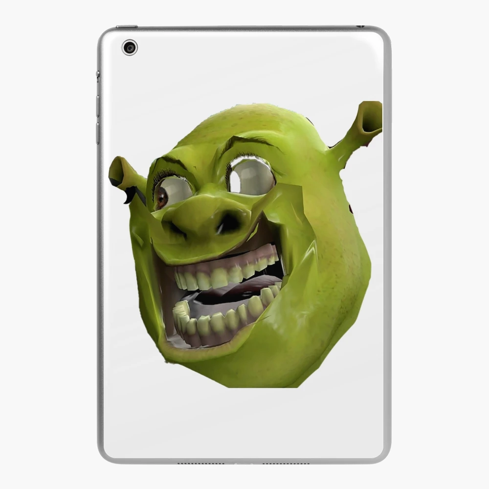 DANK SHREK WITH A SHREK ON HIS SHREK iPad Case & Skin for Sale by  FireCracker123