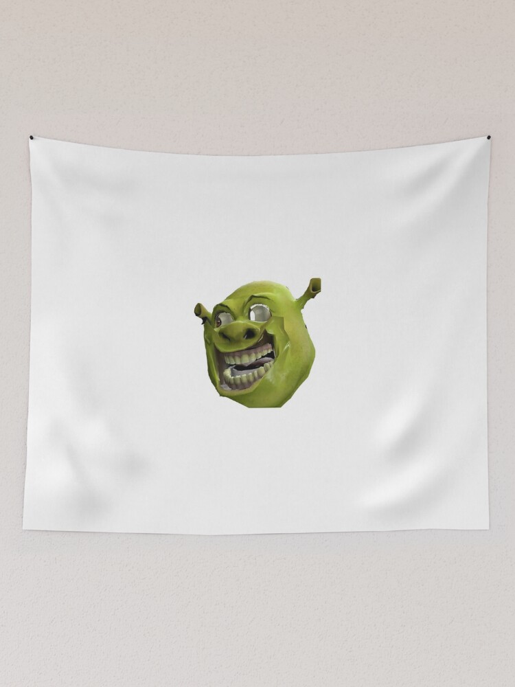 Shrek meme face - Shrek - Tapestry