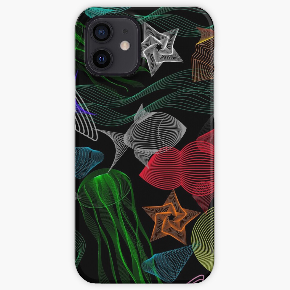 Océano de colores Funda de iPhone