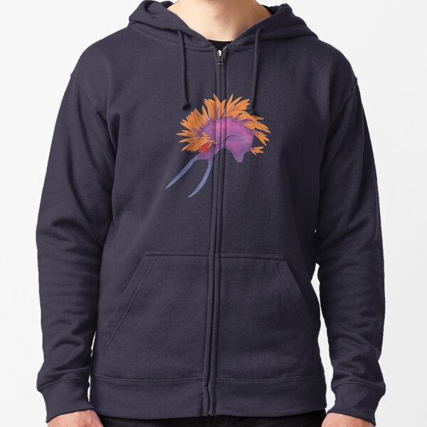 Spanish shawl nudibrach Zipped Hoodie