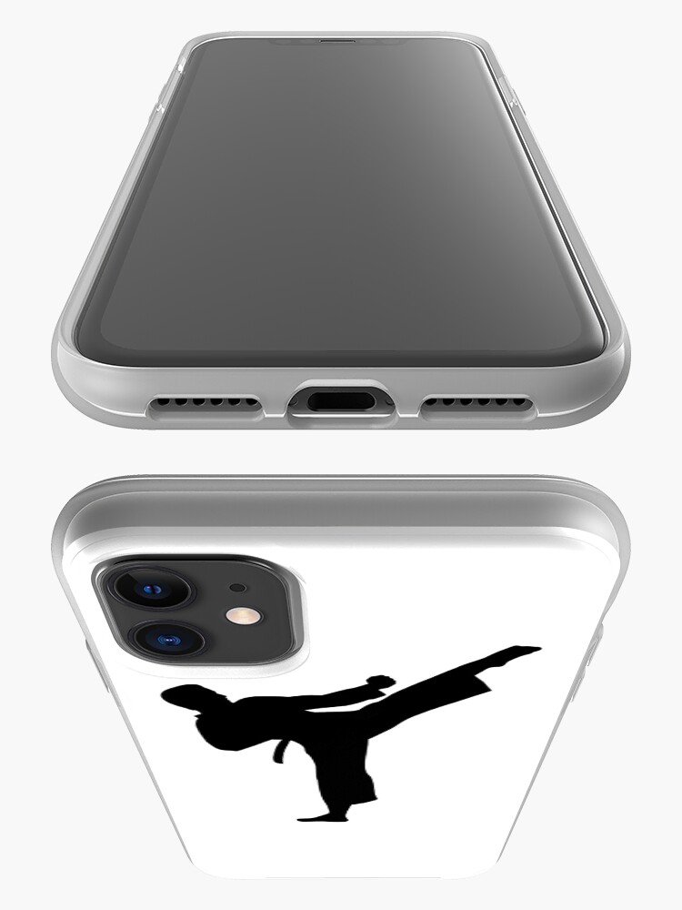 Vista alternativa de Funda y vinilo para iPhone Kárate