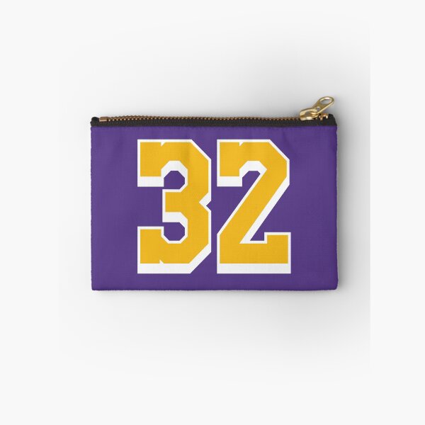 Item preview, 32 Yellow Number thirty-two Purple Basketball Jersey designed and sold by elhefe.