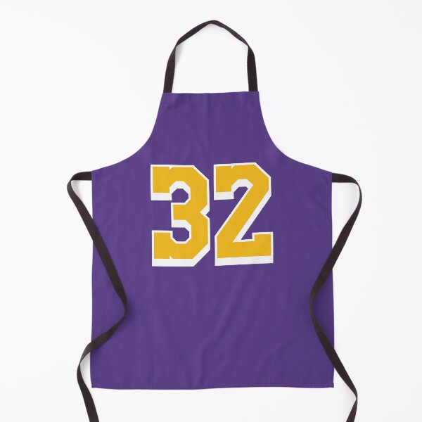 Artikelvorschau, 32 Gelbe Nummer zweiunddreißig lila Basketball-Trikot entworfen und verkauft von elhefe.