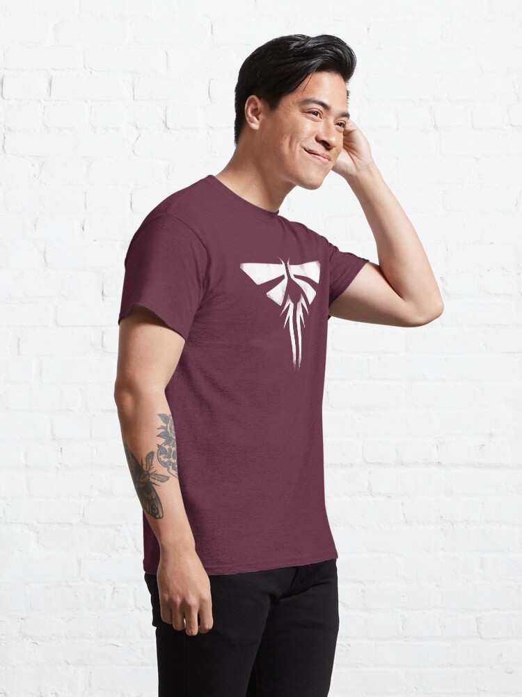 Alternate view of The Last of Us – Fireflies Logo, Graffiti Classic T-Shirt