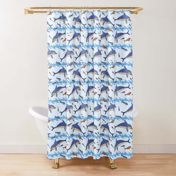 Item preview, Crete Greece Minoan Dolphins & Marine Life Pattern designed and sold by Happy Puppy Print On Demand.