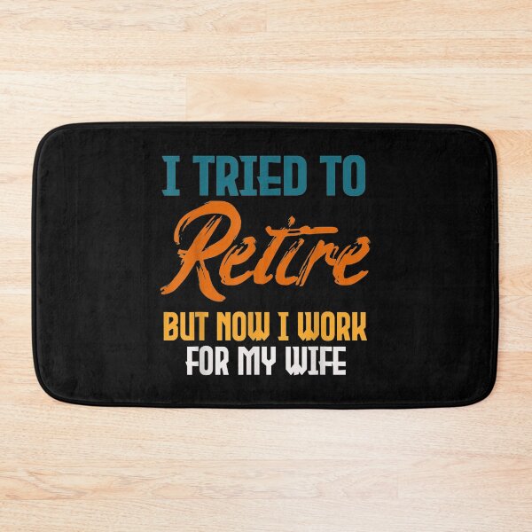 Item preview, Mens I Tried To Retire But Now Work For My Wife Retirement  designed and sold by Laren-Fashion.