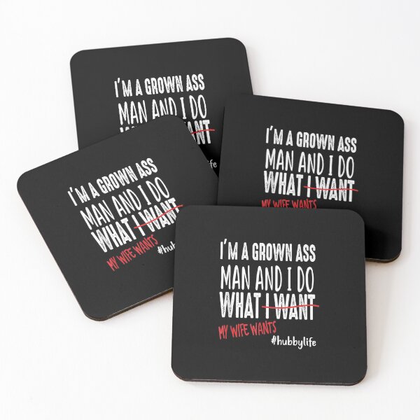 Item preview, Mens I'm A Grown Ass Man And I Do What My Wife Wants Funny Gift  designed and sold by Laren-Fashion.