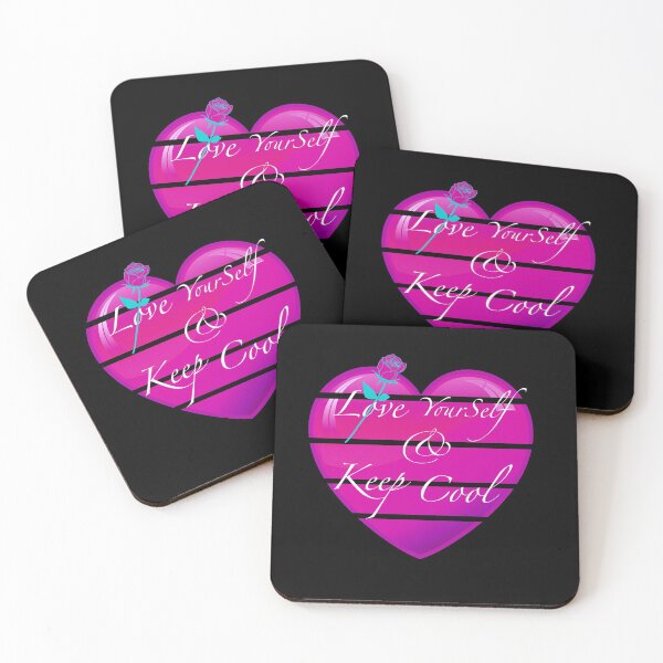 Item preview, Love Yourself and Keep Cool designed and sold by CyrilsDesigns.