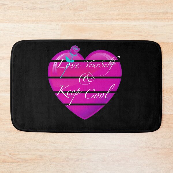 Item preview, Love Yourself and Keep Cool designed and sold by CyrilsDesigns.
