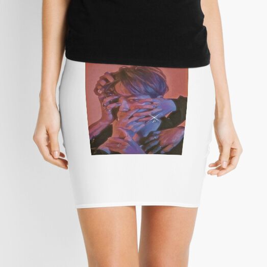 Jimin Excuse Me With Words Mini Skirt for Sale by thebatmanisar