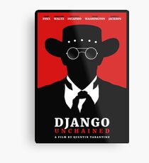 Lienzo metálico Cartel de la película Django Unchained