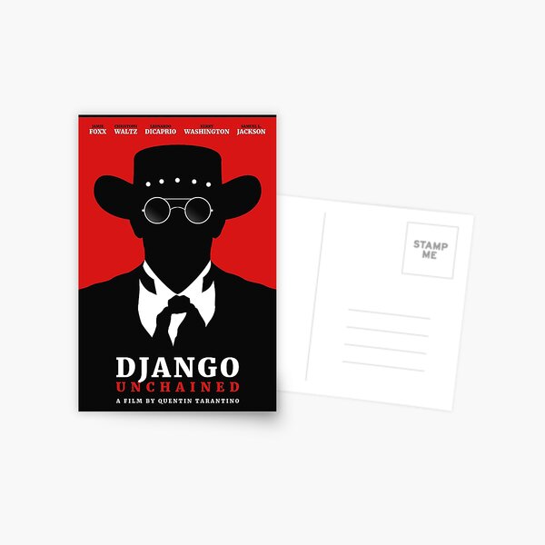 Item preview, Django Unchained film poster designed and sold by PolarDesigns.