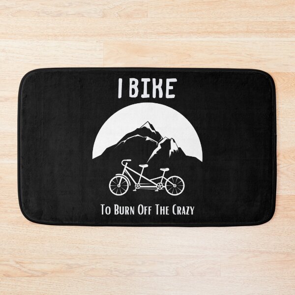 Item preview, I Bike To Burn Off The Crazy,gift ideas bicycle lover funny designed and sold by piskwi.