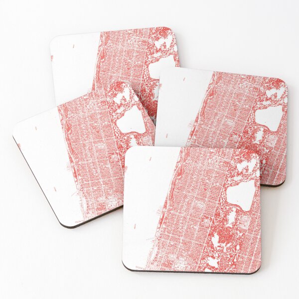 Item preview, Upper West Side Neighbourhood Buildings Map designed and sold by Mapozoid.