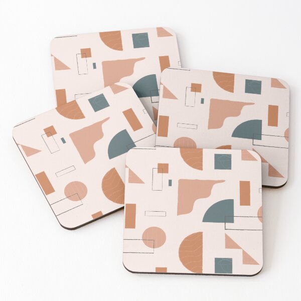 Item preview, Abstract art geometric shapes designed and sold by DerSenat.