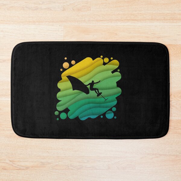 Item preview, Double Exposure Wingfoiling Surfing Surfer Gift designed and sold by vicoli-shirts.