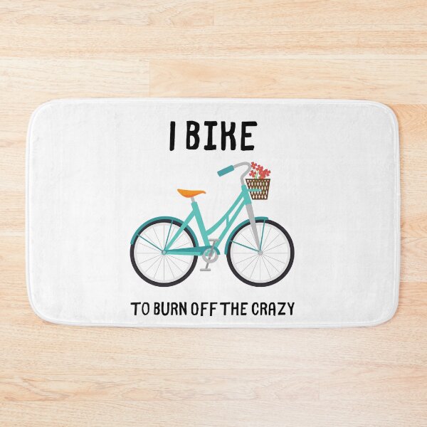 Item preview, I Bike To Burn Off The Crazy,gift ideas bicycle lover funny designed and sold by piskwi.