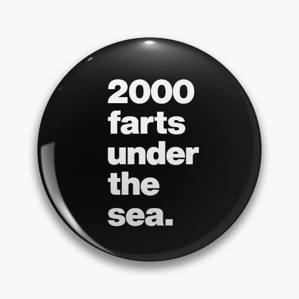 Item preview, 2000 Farts under the sea - Funny Saying Quote about Farting designed and sold by elhefe.