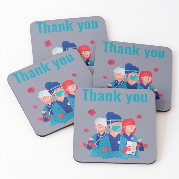 Item preview, corona heroes thank you designed and sold by horseaddicted.