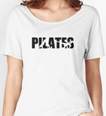 Camiseta ancha para mujer Pilates